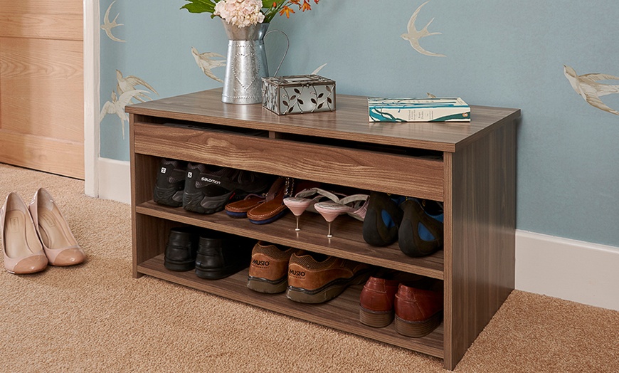 Image 11: Lift-Up Shoe Storage Unit