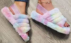 Women's Fluffy Sandals