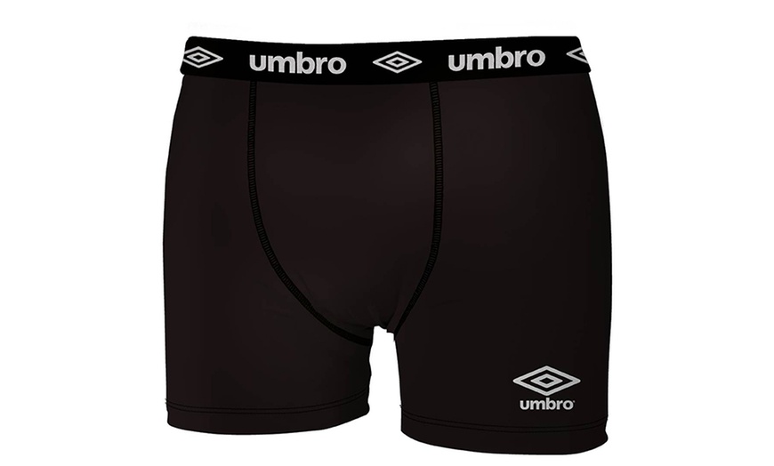 Image 20: Umbro Men's Boxers Multi-Pack