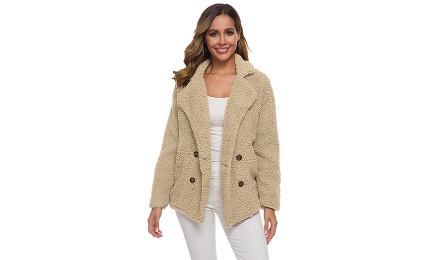 Image 9: Women's Shearling Coat