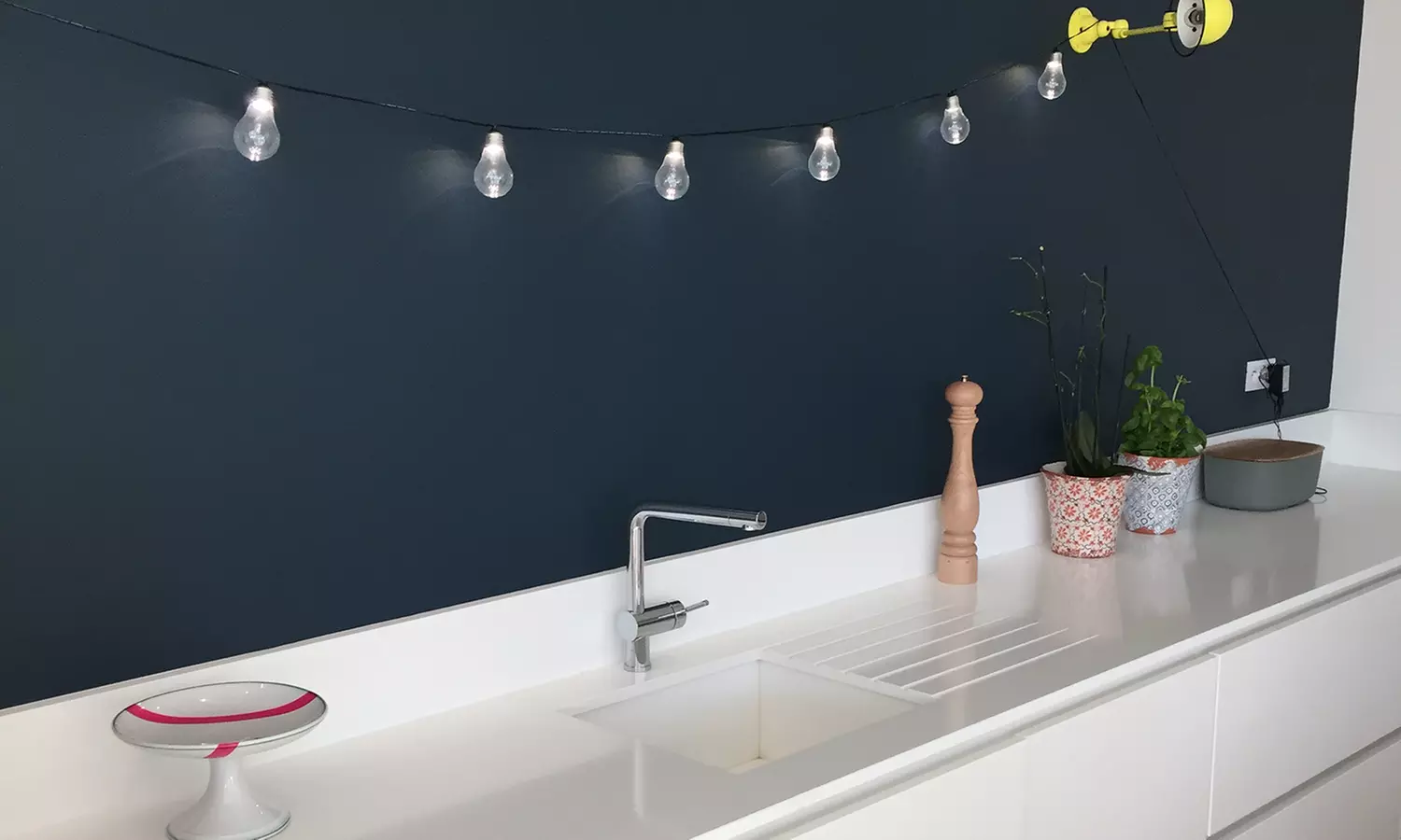 1 ou 2 guirlandes lumineuses 10 bulbes 3 LED blanc froid ou blanc chaud - Second Medium