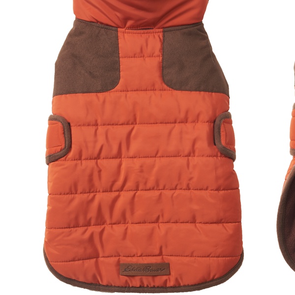 eddie bauer quilted field dog coat