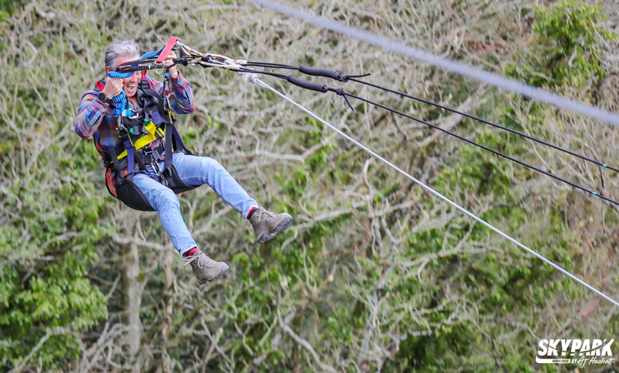 Image 1: Tyrolienne géante avec SKYPARK Normandie by AJ Hackett 