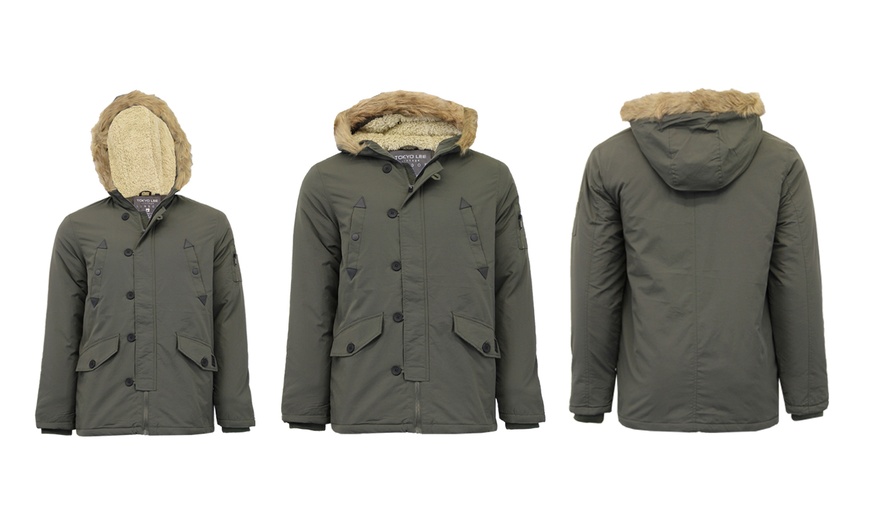 Image 2: Tokyo Laundry Men's Parka Jacket