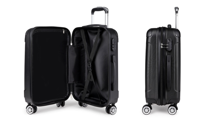 Image 4: One or Three Luggage Suitcases
