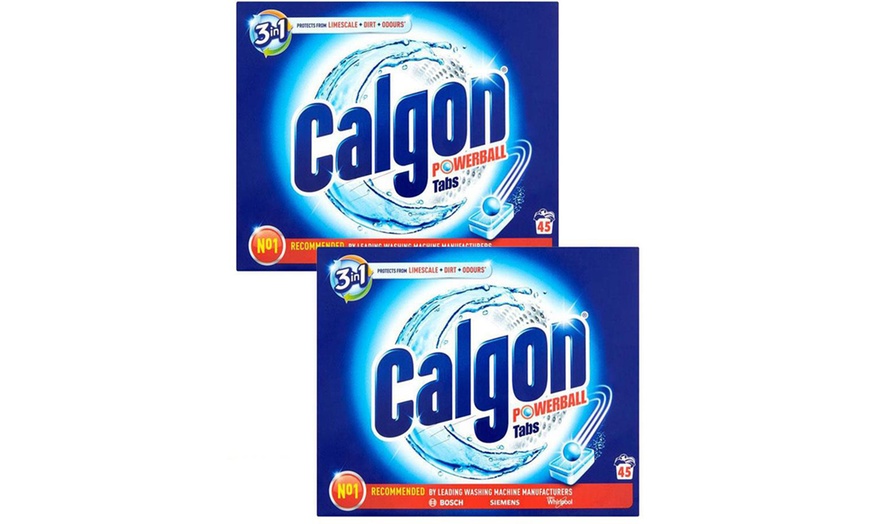 Image 2: Two or Four Packs of Calgon Water Softener Washing Machine Tabs