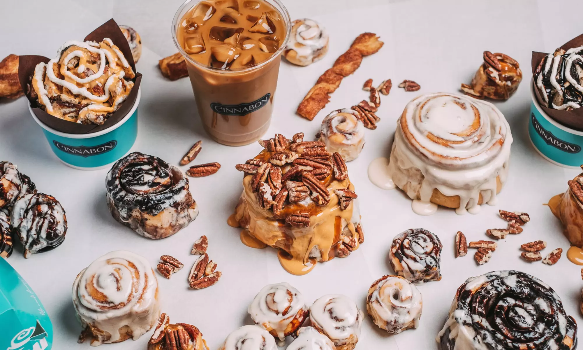 Enjoy Cinnabon’s Cinnamon Rolls, Drinks, Sundaes or In-Store Credits