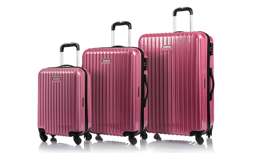 Image 11: 3 Polycarbonate Suitcases