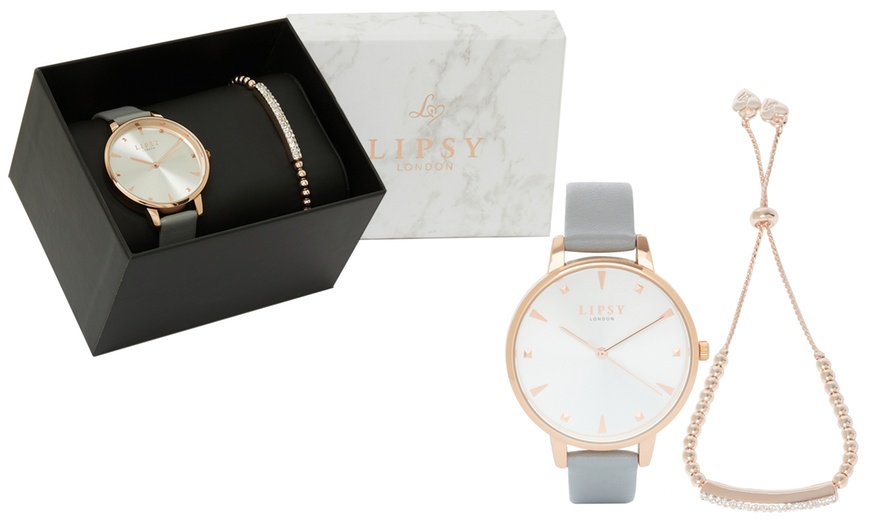 Image 1: Lipsy Watch and Jewellery Gift Set