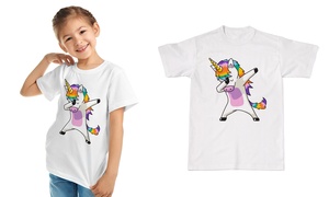 Kids' Unicorn Dab T-Shirt