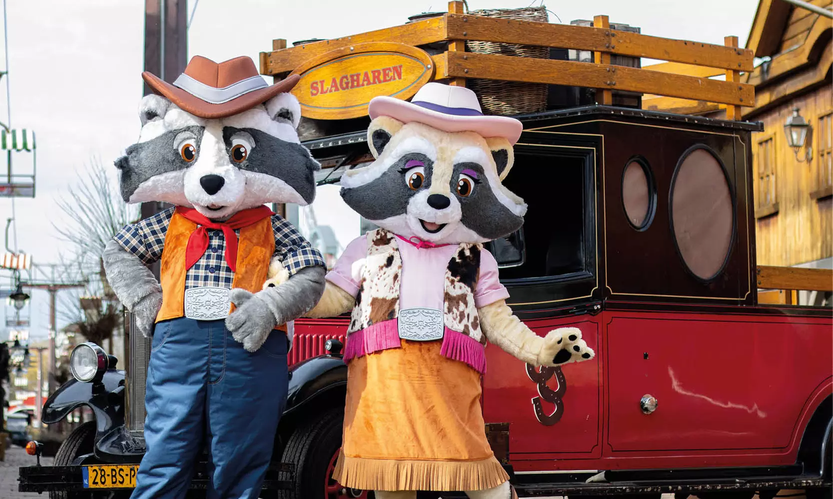 Ferienpark Slagharen: Wigwam, Cottage oder Lodge inkl. Bettwäsche