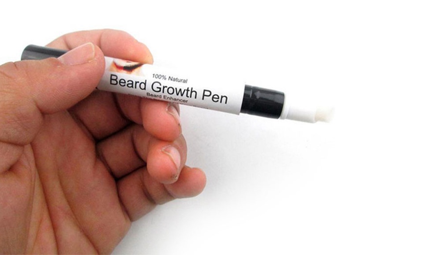 Image 6: One or Two Beard and Moustache Growth Pens