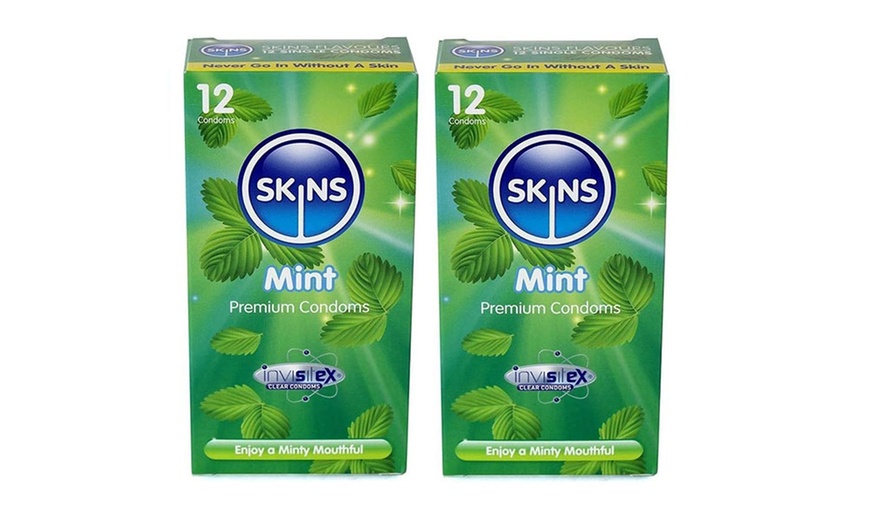 Image 20: 24, 48 or 72 Skins Condoms