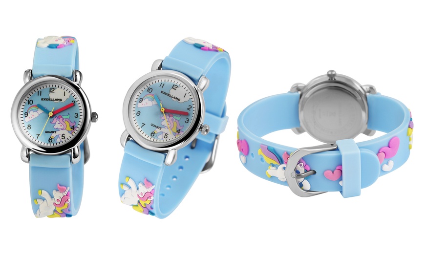 Image 2: Montre analogique 3 aiguilles pour enfants de la marque Excellanc