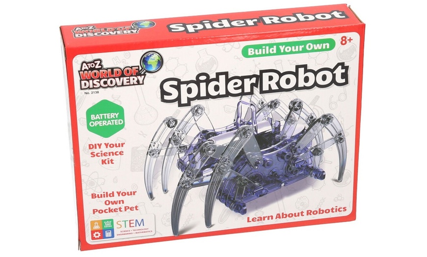 Image 3: One, Two or Four Spider Robot Science Kits