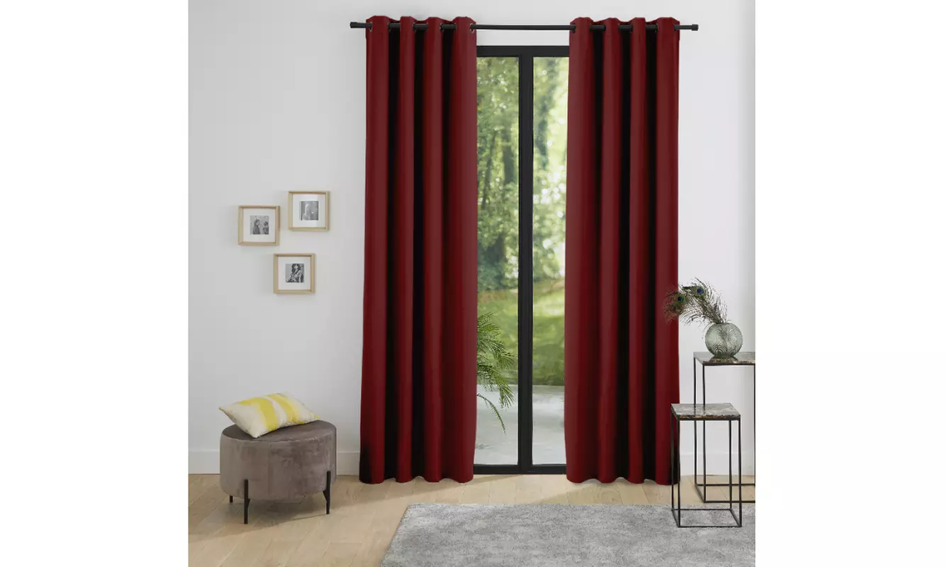 Rideau occultant et obscurcissant thermique