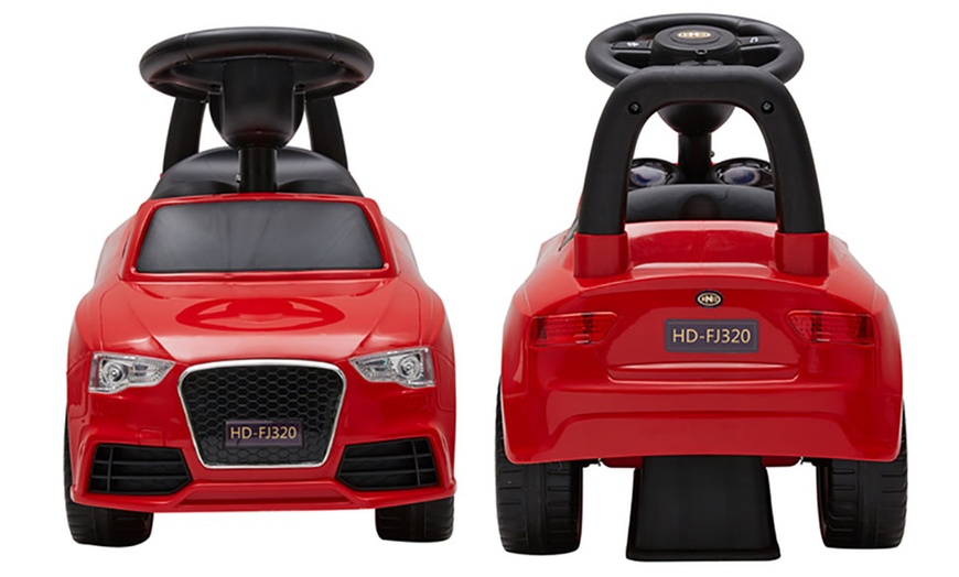 Image 4: Audi-Style Ride-On Push Toy Car