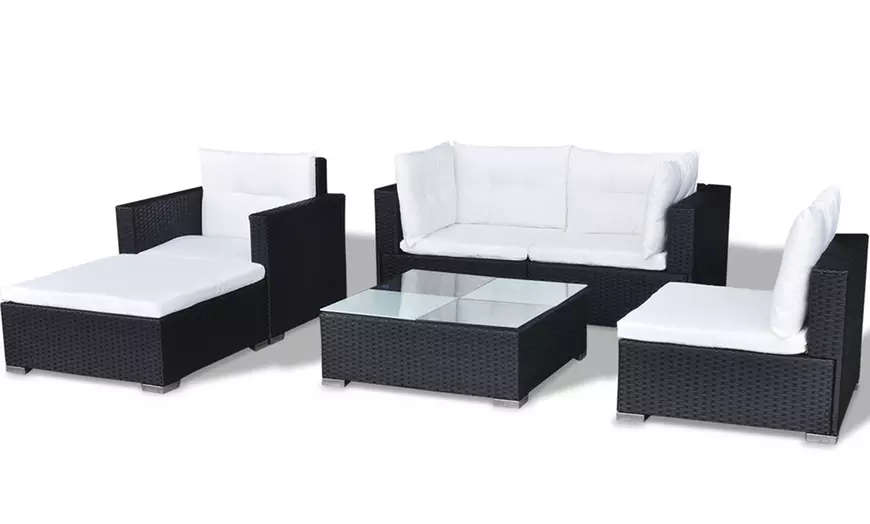 Image 38: Tuinset poly rattan