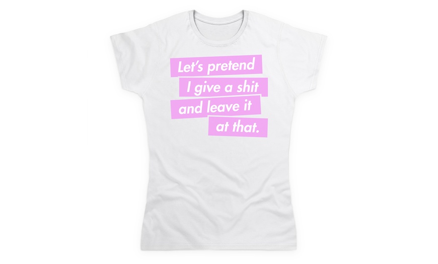 Image 4: Women's Sweary T-Shirt