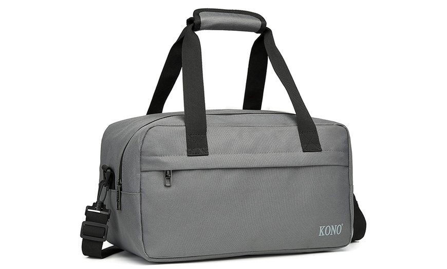 Image 25: Cabin Size Soft Shell Hand Luggage and Carry On Travel Bag
