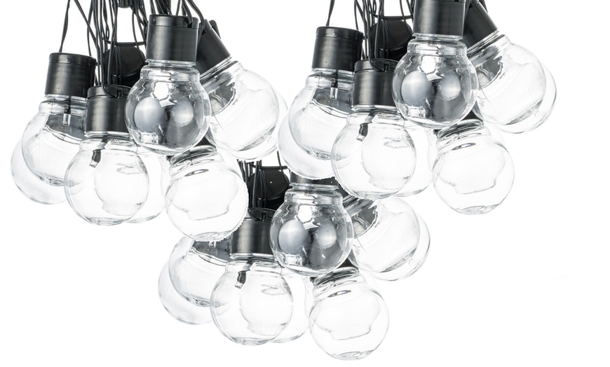 Image 5: Up to Three Sets of Garden Solar-Powered Retro-Style Bulb