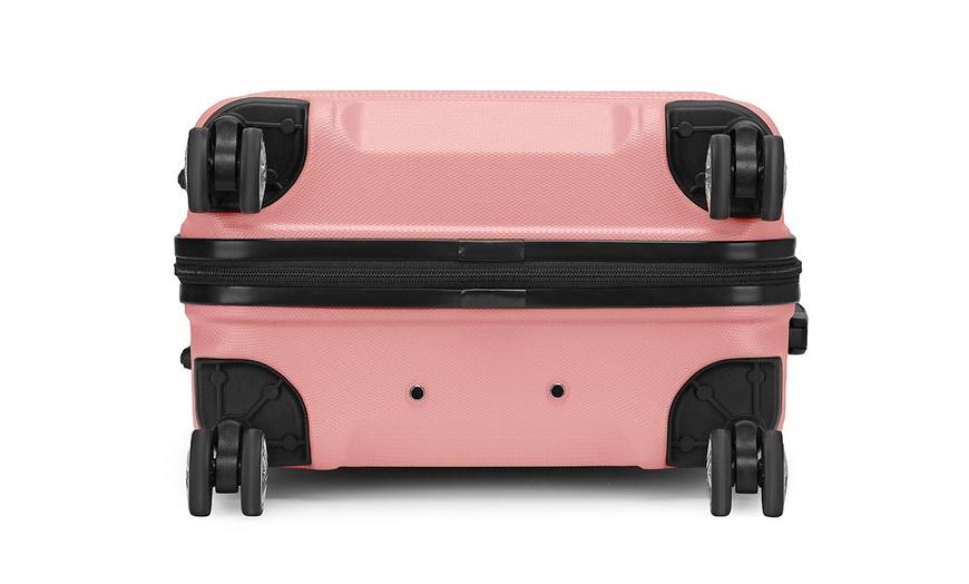 Image 4: Valise rigide avec coque en ABS et 8 sacs de rangement