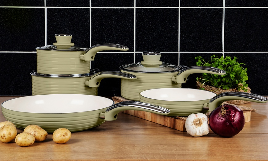 Image 15: Swan Retro Pans Set