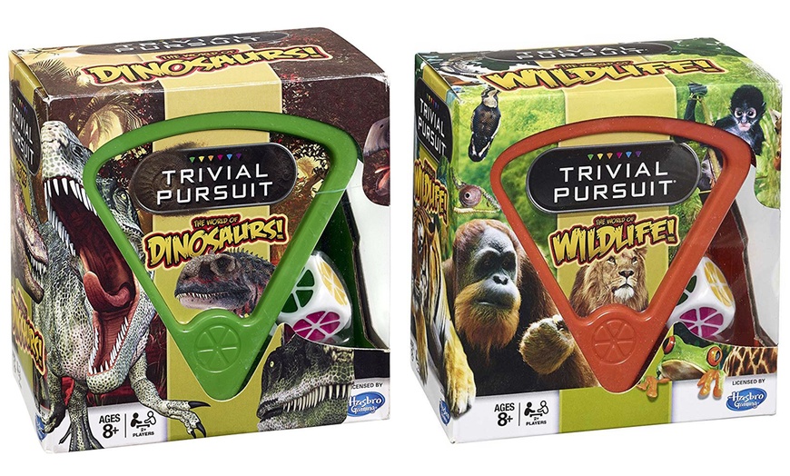 Image 1: Trivial Pursuit Dinos or Wildlife