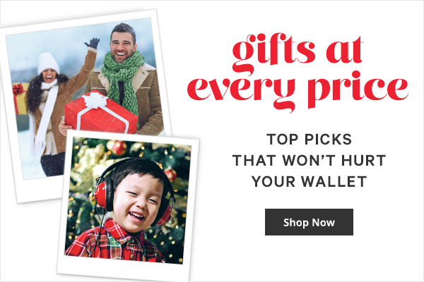 Gifts at Every Price