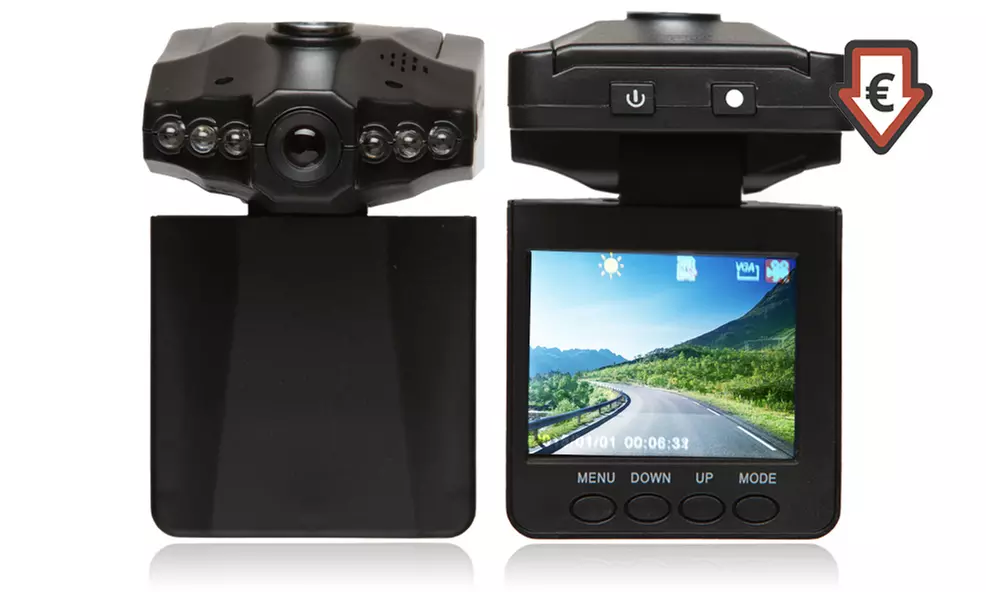 Caméra embarquée - Dash Cam - Caméra de sécurité routière | Groupon ...