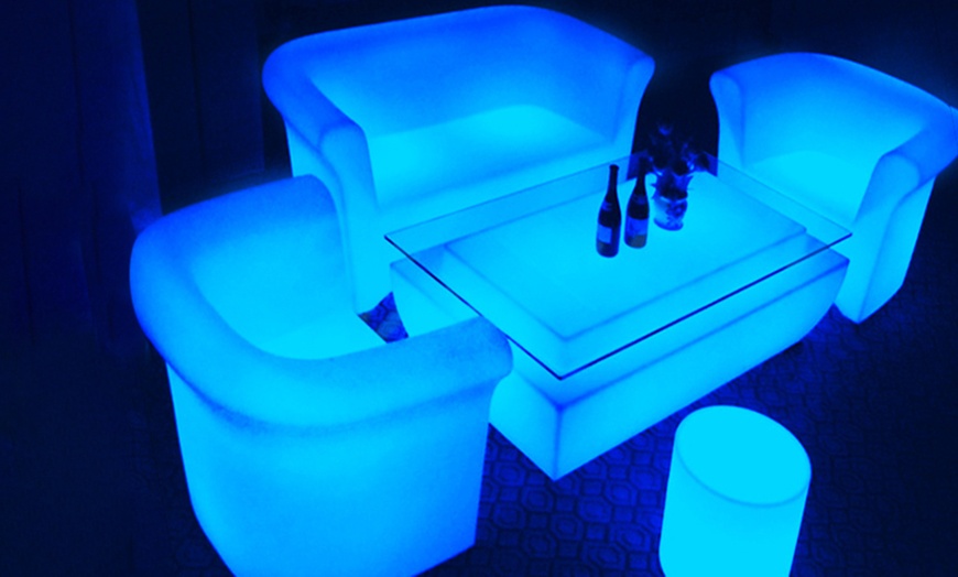 Image 4: LED Light Chairs