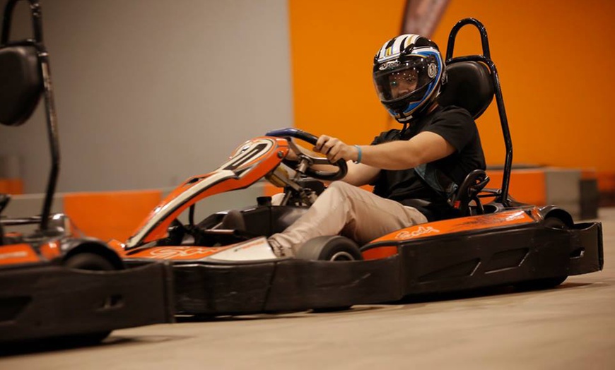 Image 8: Indoor Karting + Motion Simulator