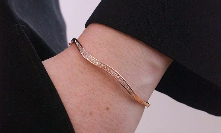 Image 4: Bracelet Juliana orné de zircons