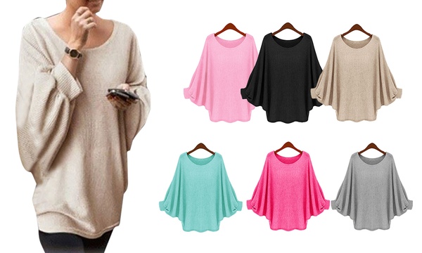 batwing knit top