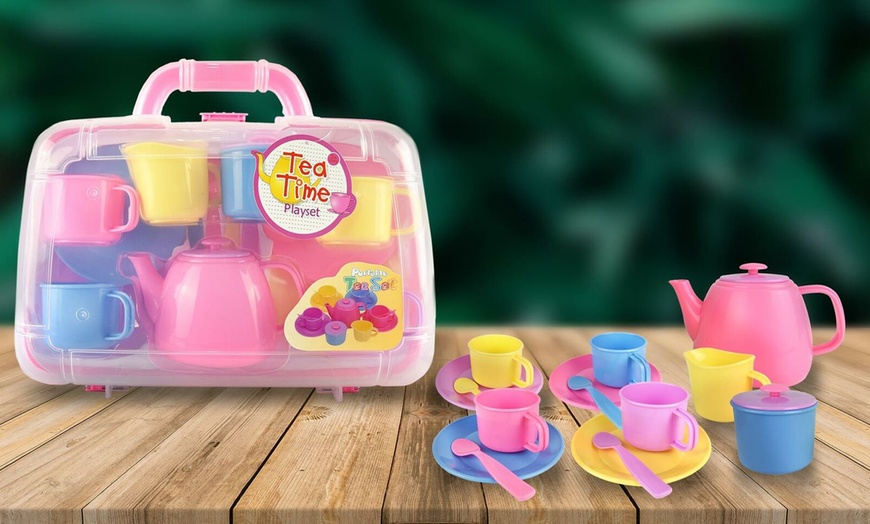 Image 15: Kids' Tea Party Play Set