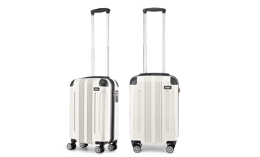 Image 2: Travelite Voyager Leichtgewichtskoffer mit Aluminiumlegierunggriff
