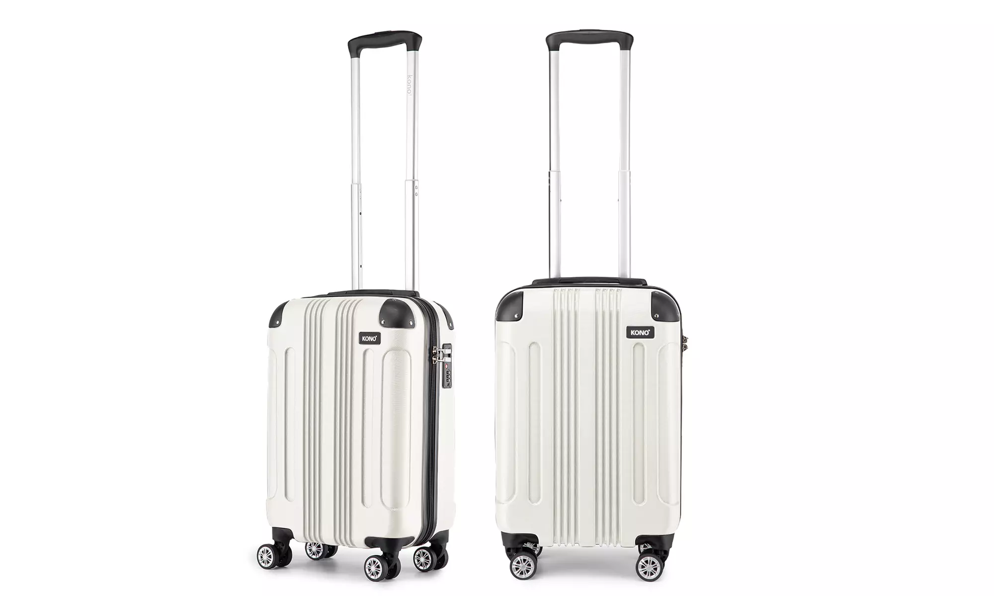 Travelite Voyager Leichtgewichtskoffer mit Aluminiumlegierunggriff