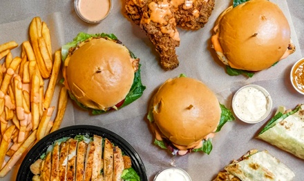 Beef Burger Combo for One - 12th St Burgers N Things