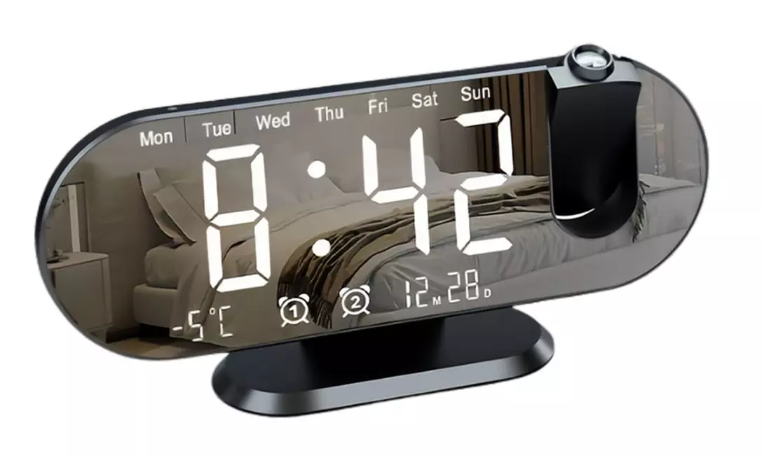 LCD-Projektionswecker