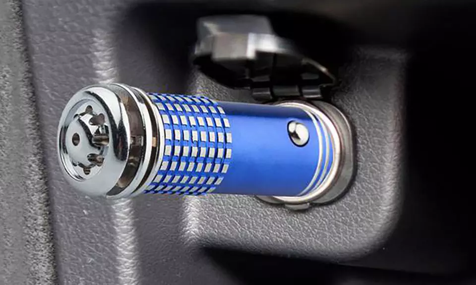 Portable 12V Ionic Car Air Purifier Oxygen Bar - Primary Image