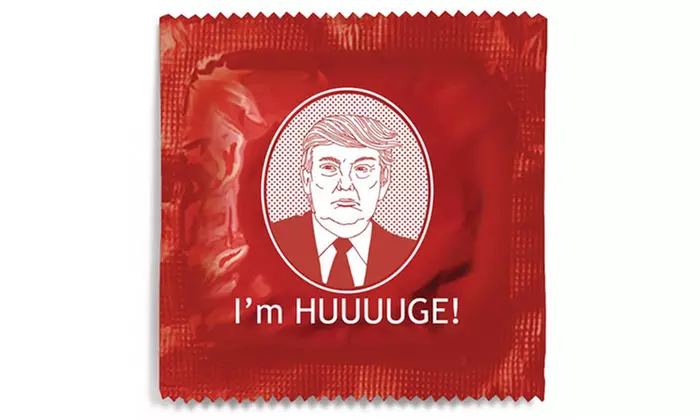 5, 10, 50, 100 Trump or Bernie Condoms at Say It With A Condom (Up to 55% Off) - Second Medium