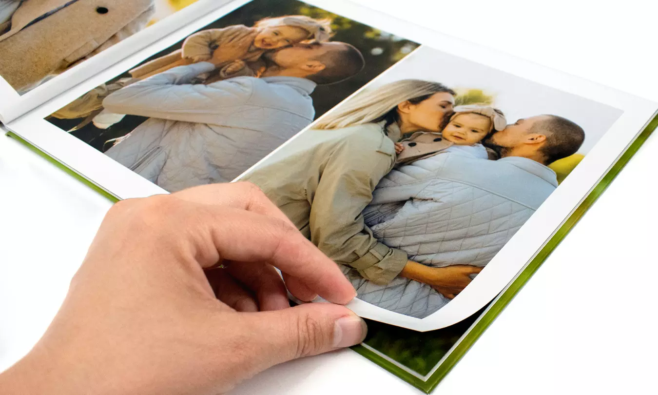 Hardcover-Fotobuch im A4-Format