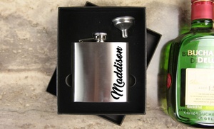 Personalised Metal Flask