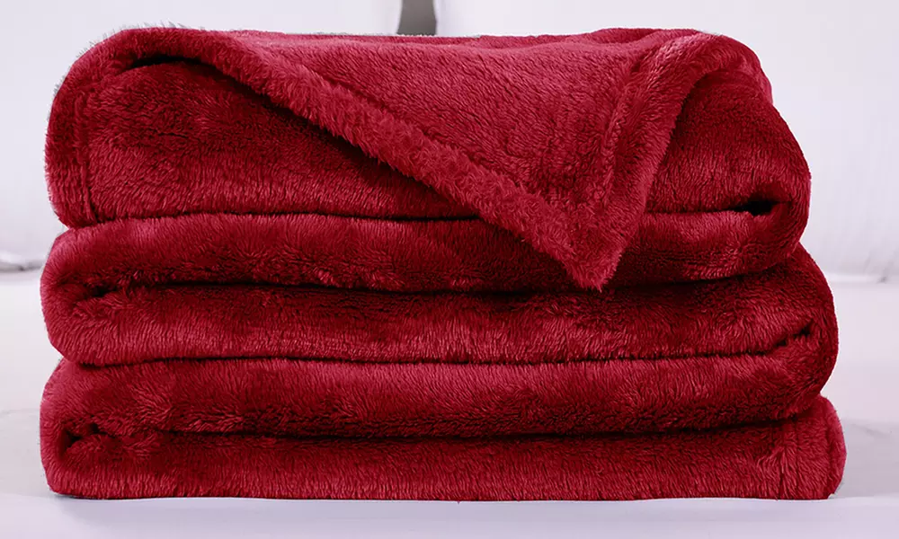 JML Soft Lightweight Plush Flannel Blanket for Bed/Sofa,King/Queen Size