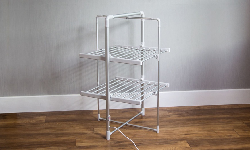 Image 1: Home Vida Heated Airer