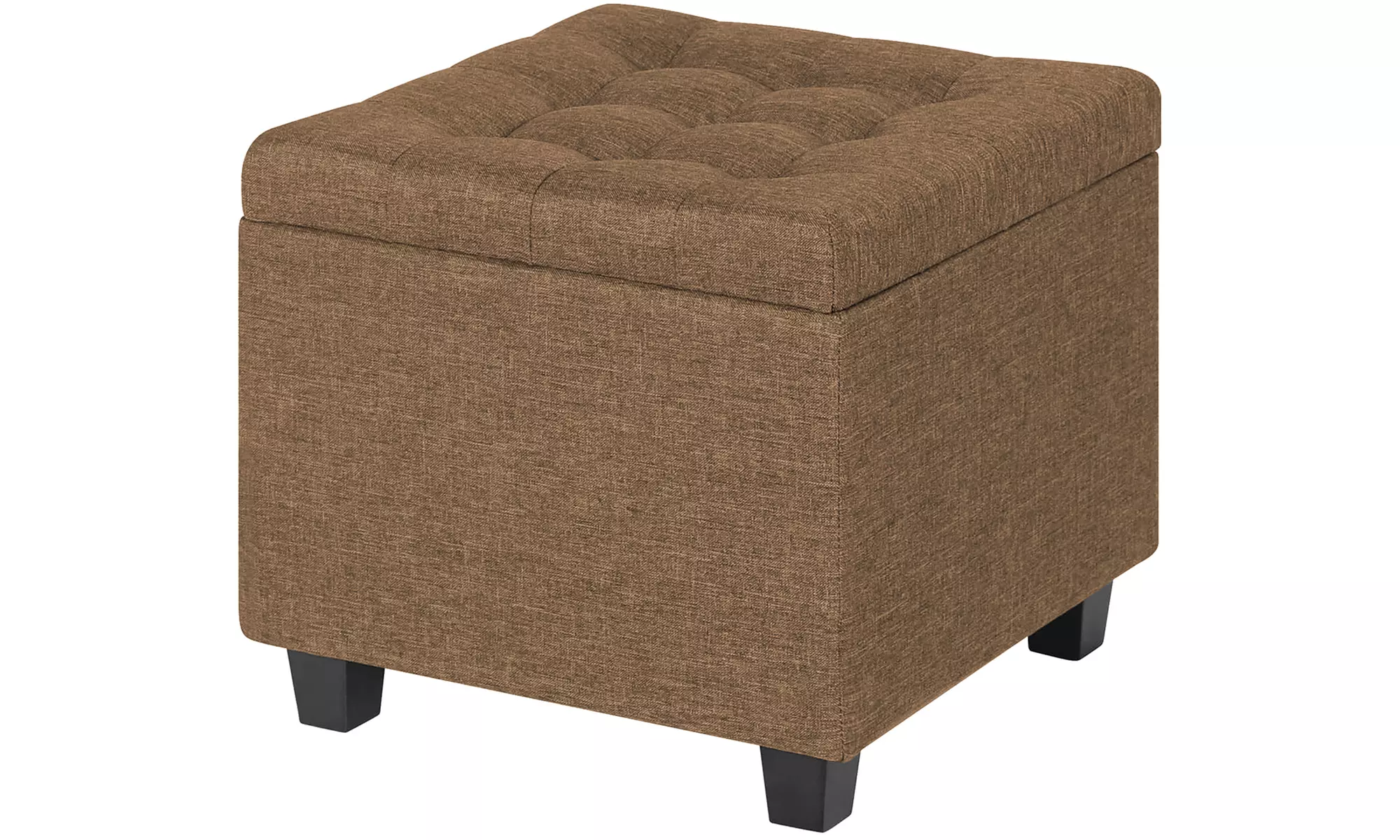 Pouf avec espace de rangement