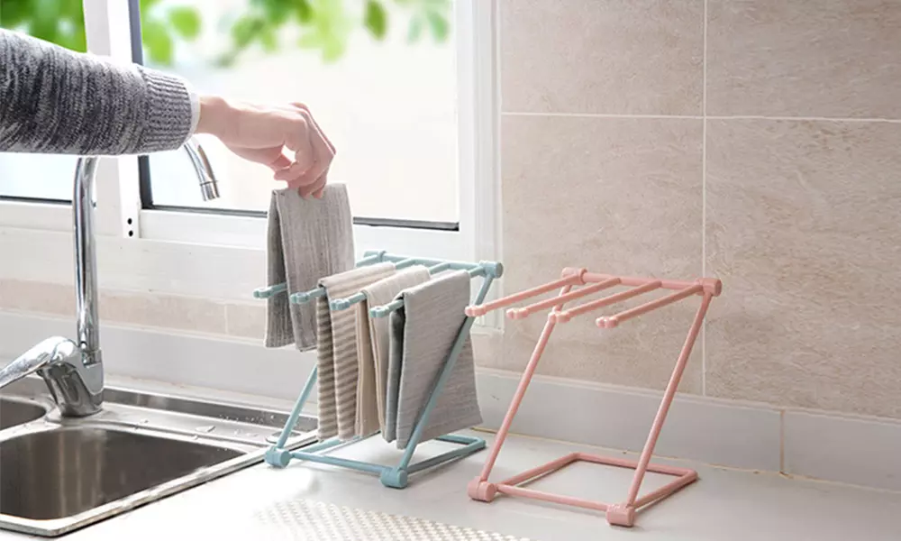 1x oder 2x Geschirrtuch-Halter in der Farbe nach Wahl - Primary Image