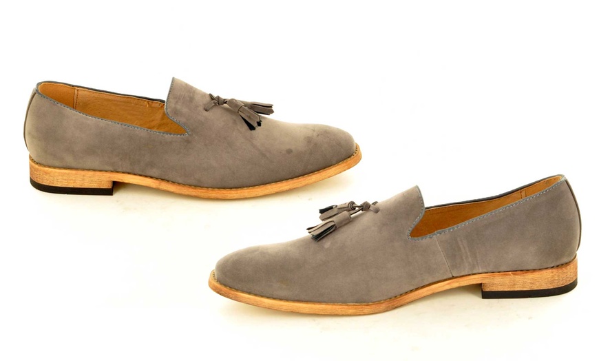 Image 30: Slip-On Tassel Loafers