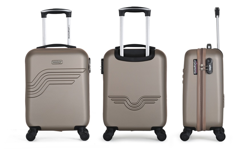 Image 3: Queens-E Cabin Size Suitcase