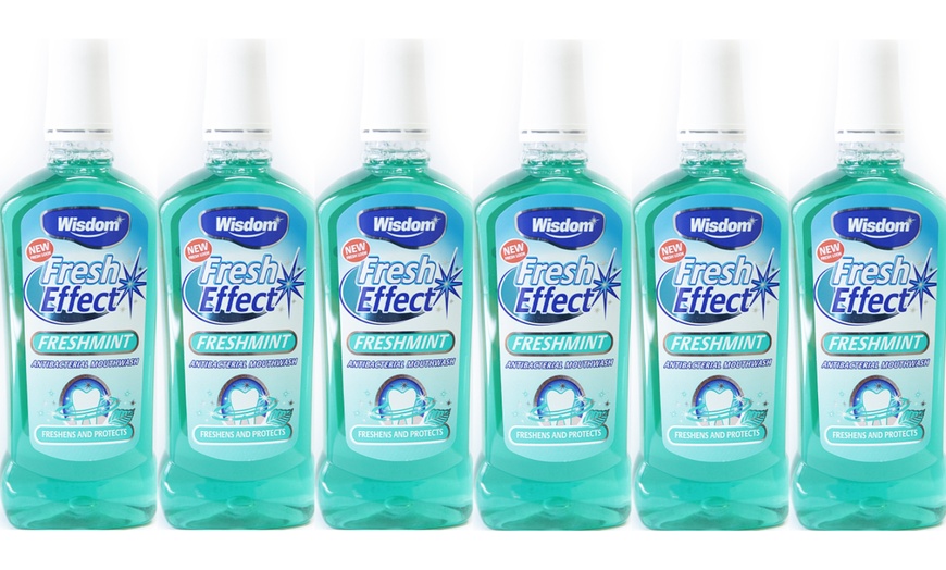 Image 1: Six Wisdom Freshmint Mouthwashes